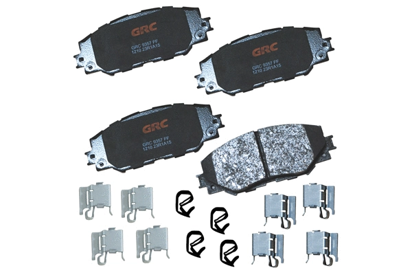 Kit de plaquettes de frein, frein à disque GRC - Ultra Brakes GCD1210