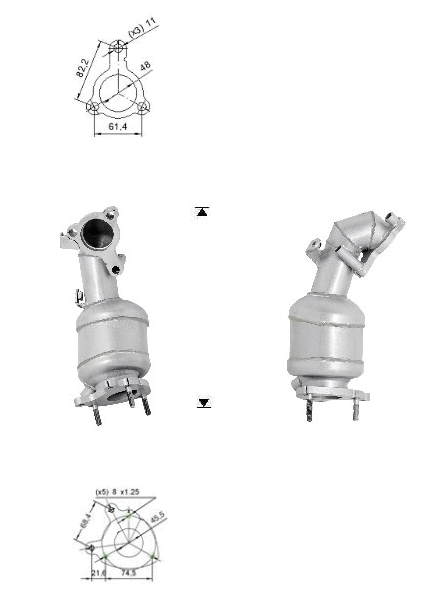 Catalyseur VEGAZ GmbH OK-827