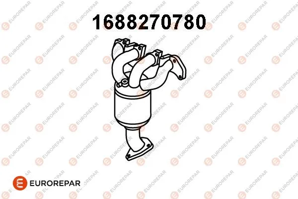 Catalyseur en coude EUROREPAR 1688270780