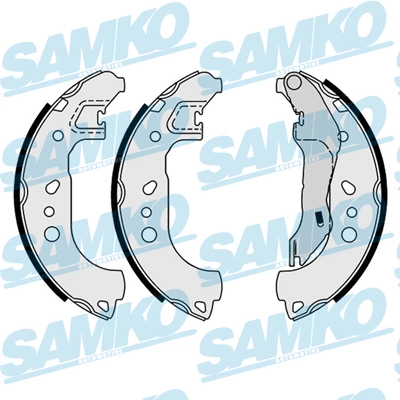 Jeu de mâchoires de frein SAMKO 81179