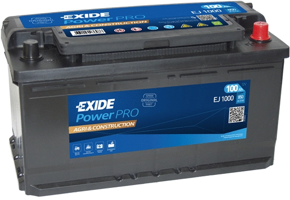 Batterie de démarrage EXIDE EJ1000