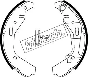 Jeu de mâchoires de frein fri.tech. 1073.176