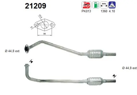 Catalyseur AS 21209