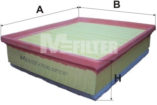Filtre à air MFILTER K 7035
