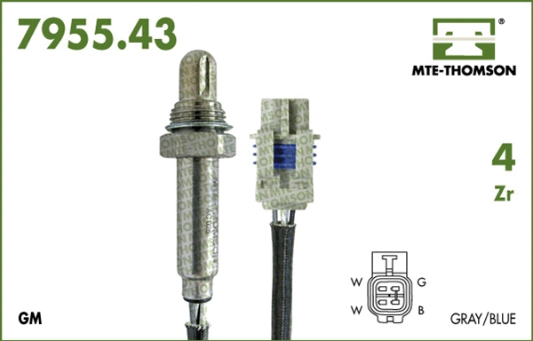 Sonde lambda MTE-THOMSON 7955.43.035