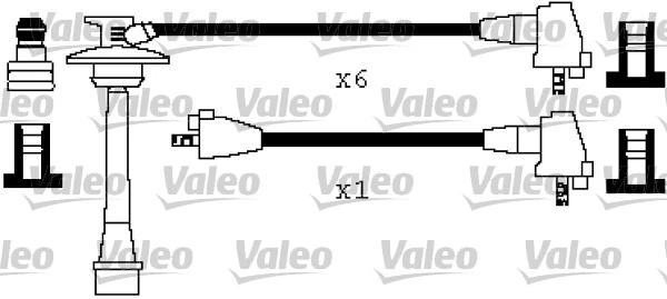 Kit de câbles d'allumage VALEO 346450