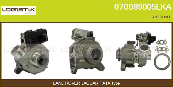 Turbocompresseur, suralimentation LGK 070089005LKA