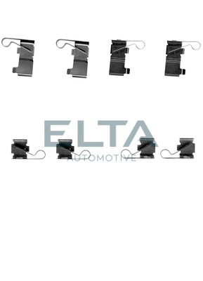 Kit d'accessoires, plaquette de frein à disque ELTA AUTOMOTIVE EA8922