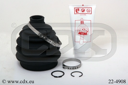 Jeu de joints-soufflets, arbre de commande CDX 22-4908