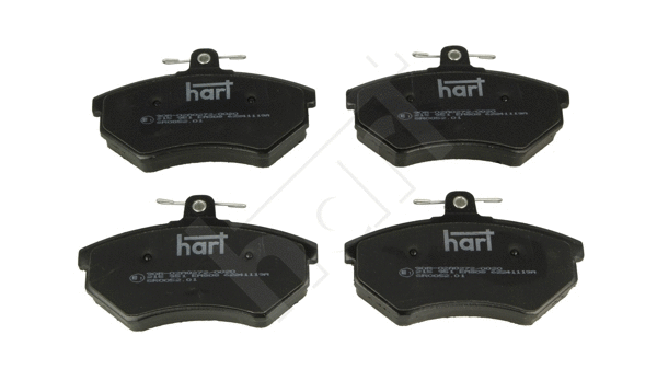 Kit de plaquettes de frein, frein à disque HART 215 951