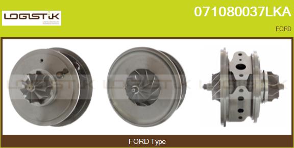 Groupe carter, turbocompresseur LGK 071080037LKA