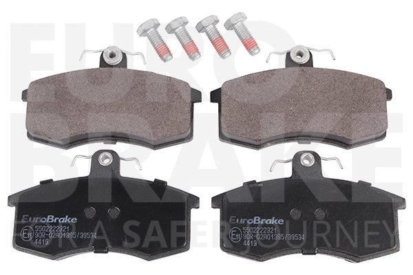 Kit de plaquettes de frein, frein à disque EUROBRAKE 5502222321