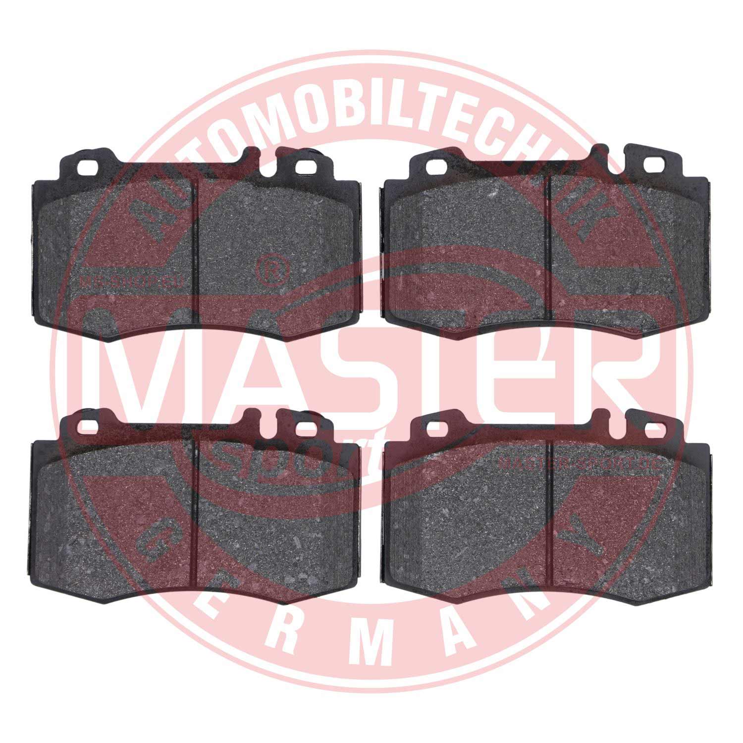 Kit de plaquettes de frein, frein à disque MASTER-SPORT GERMANY 13046049902N-SET-MS