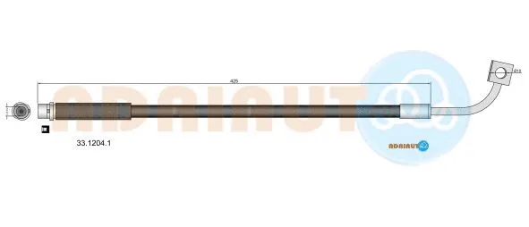 Flexible de frein ADRIAUTO 33.1204.1
