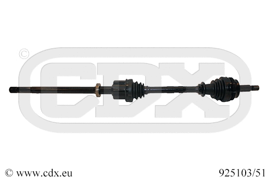 Arbre de transmission CDX 925103/51