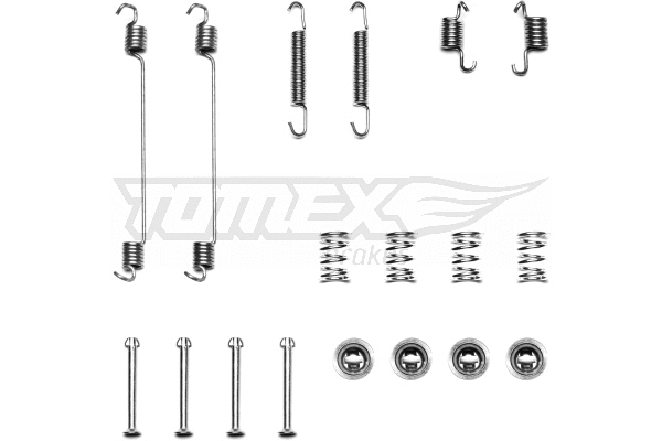 Kit d'accessoires, mâchoire de frein TOMEX Brakes TX 40-23