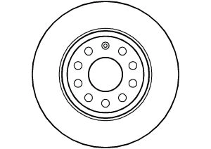 Disque de frein ABTEX BD1332S