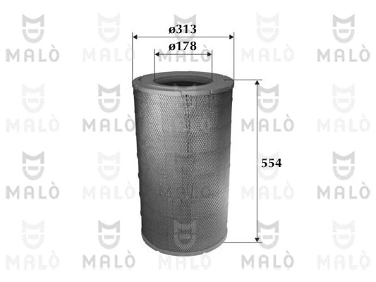 Filtre à air AKRON-MALÒ 1500110