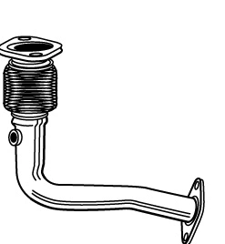 Tuyau d'échappement VEGAZ GmbH RR-281
