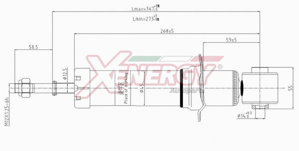 Amortisseur AP XENERGY X815341