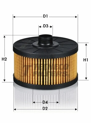 Filtre à huile TECNECO FILTERS OL011442E