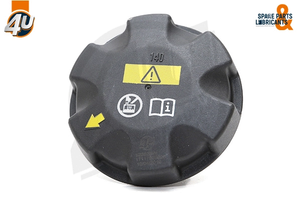Bouchon, réservoir de liquide de refroidissement 4U Autoparts 12662BW