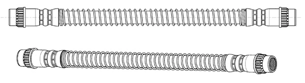 Flexible de frein CEF 511211