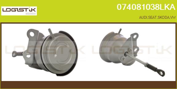 Détendeur de suralimentation LGK 074081038LKA