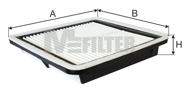 Filtre à air MFILTER K 7091