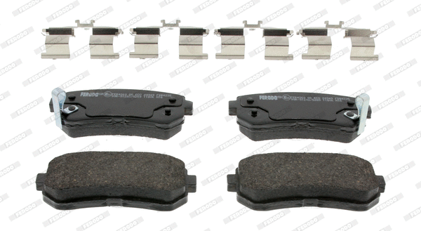 Kit de plaquettes de frein, frein à disque FERODO FDB4235G
