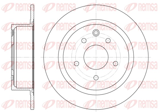 Disque de frein REMSA 61530.00