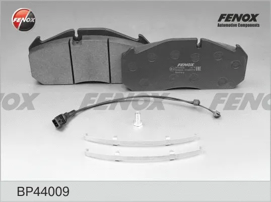 Kit de plaquettes de frein, frein à disque FENOX BP44009
