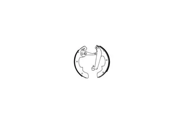 Jeu de mâchoires de frein E.T.F. 09-0345