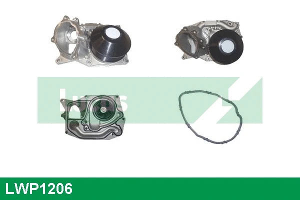 Pompe à eau, refroidissement du moteur LUCAS LWP1206