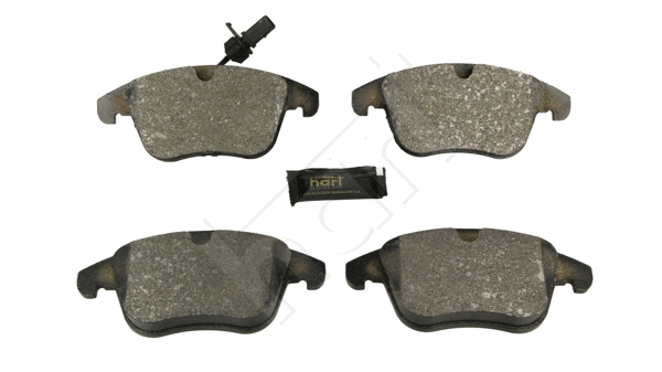 Kit de plaquettes de frein, frein à disque HART 211 813