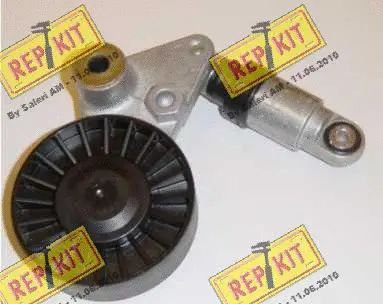 Tendeur de courroie, courroie trapézoïdale à nervures REPKIT RKT1553