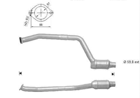 Catalyseur VEGAZ GmbH BK-866