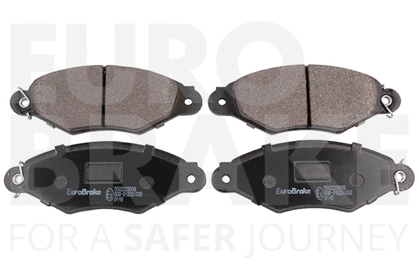 Kit de plaquettes de frein, frein à disque EUROBRAKE 5502223938