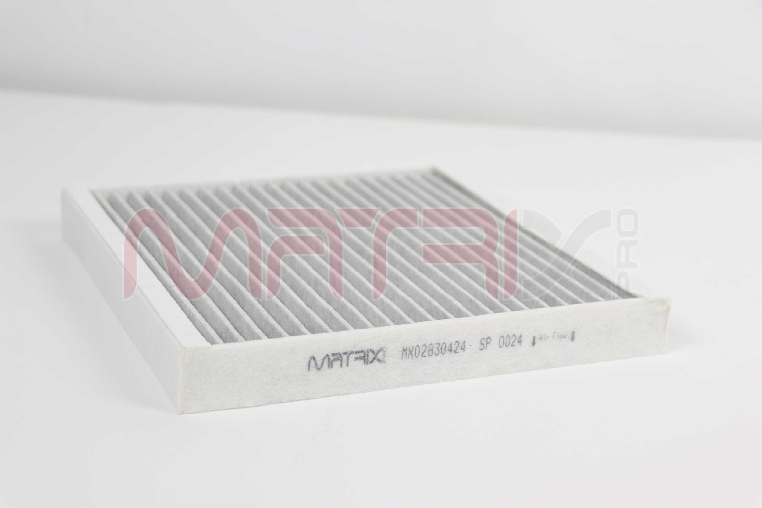 Filtre, air de l'habitacle MATRIX PRO MX02830424