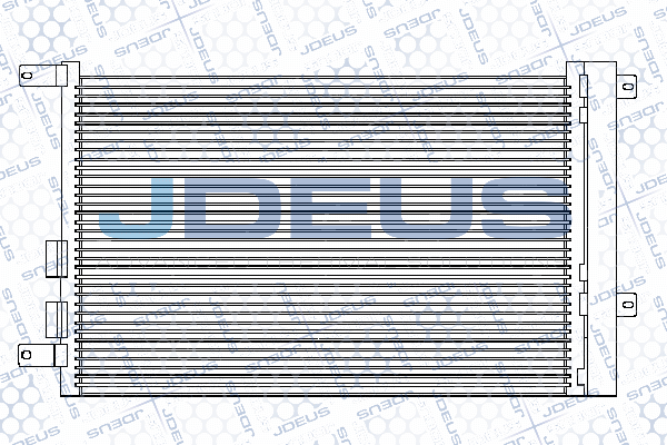Condenseur, climatisation JDEUS M-700008A