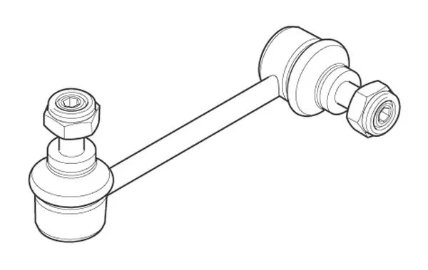 Entretoise/tige, stabilisateur NAKATA N 99088