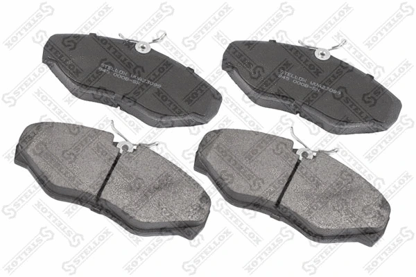 Kit de plaquettes de frein, frein à disque STELLOX 845 000B-SX