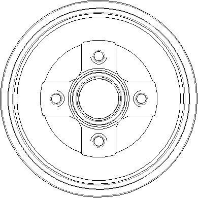 Tambour de frein National NDR346
