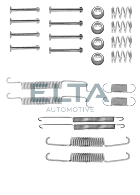 Kit d'accessoires, mâchoire de frein ELTA AUTOMOTIVE EA8014