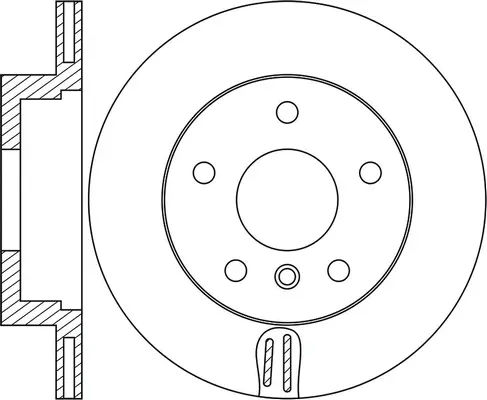Disque de frein FIT FR1036V