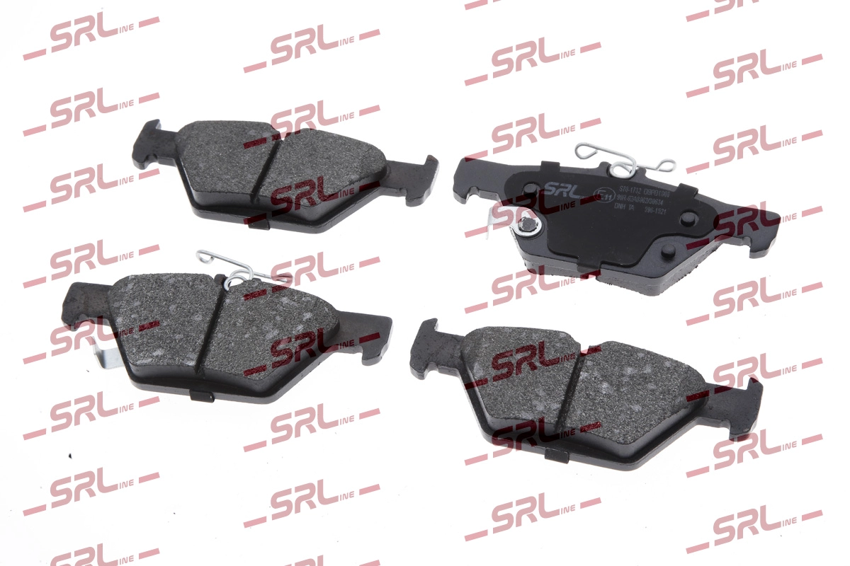 Kit de plaquettes de frein, frein à disque SRLine S70-1732