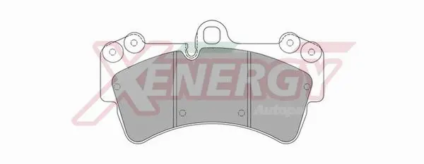 Kit de plaquettes de frein, frein à disque AP XENERGY X40894
