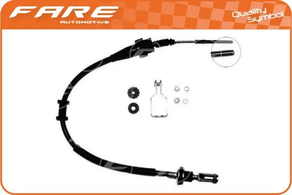 Tirette à câble, commande d'embrayage FARE-CO 24682