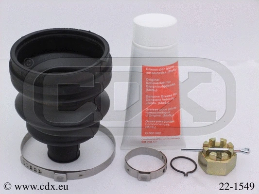 Jeu de joints-soufflets, arbre de commande CDX 22-1549