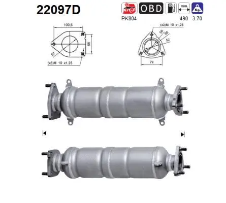 Catalyseur AS 22097D
